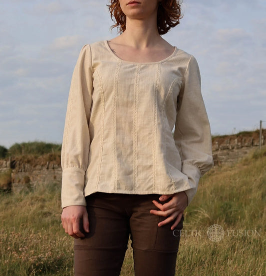Celtic Fusion Design, Irish-designed folklore-inspired clothing created with a focus on sustainability, natural textures, and