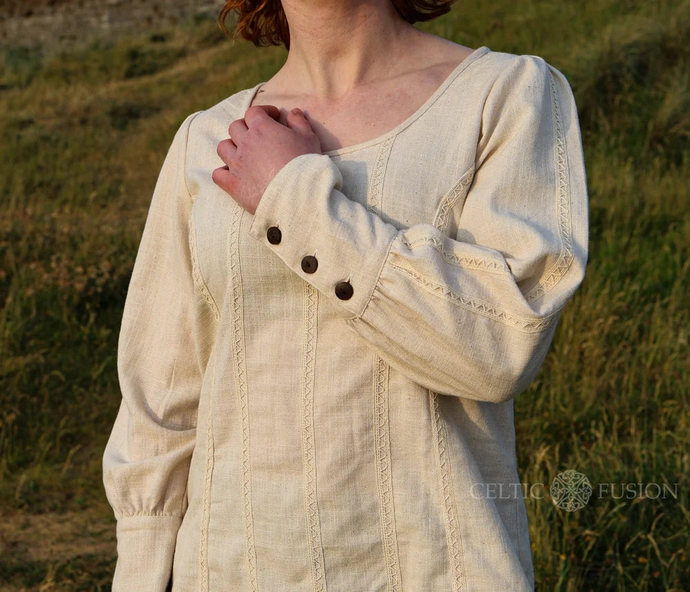 Celtic Fusion Design, Irish-designed folklore-inspired clothing created with a focus on sustainability, natural textures, and