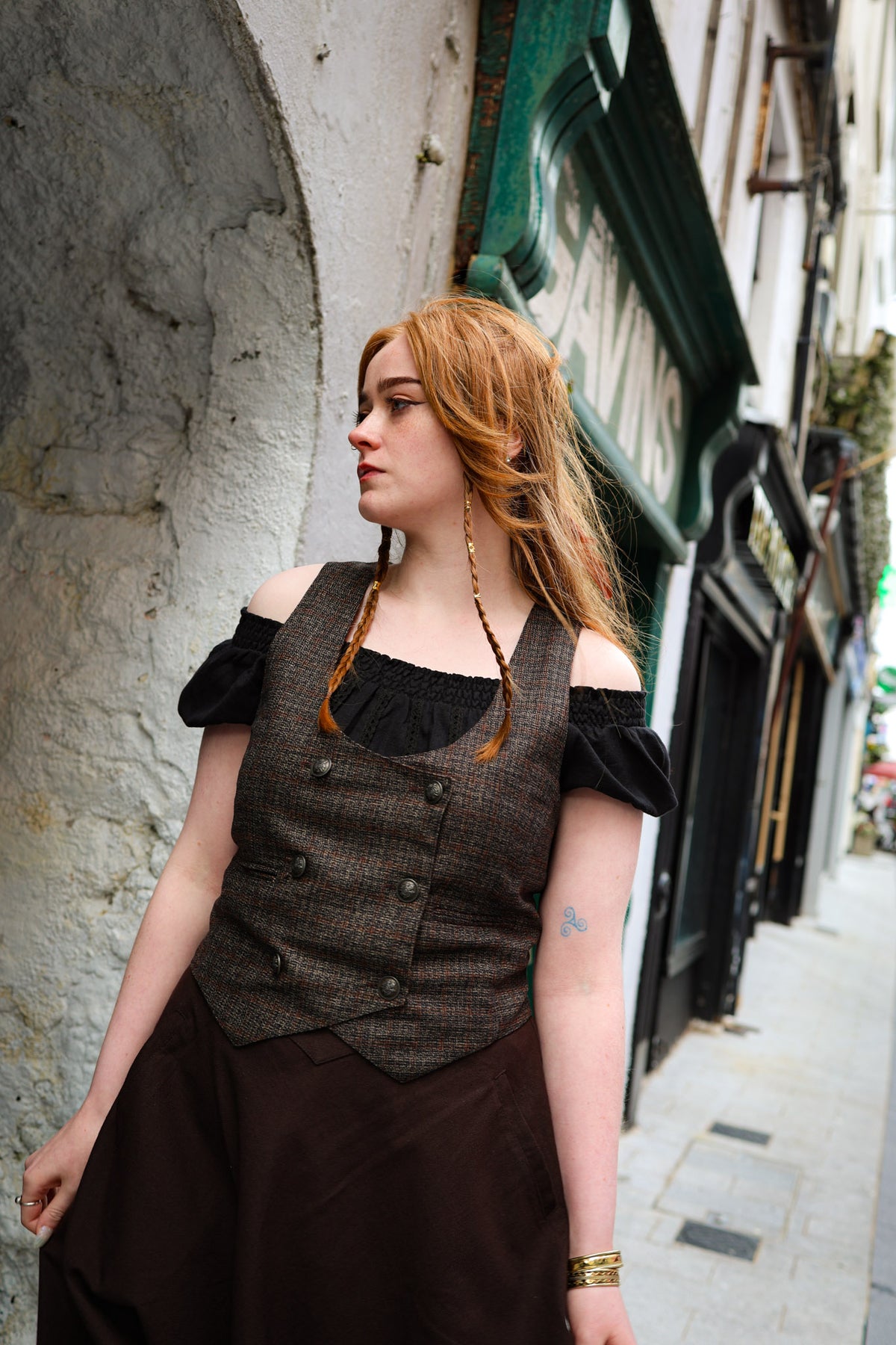 Oak Corset Vest
