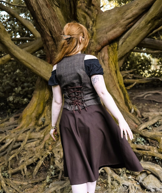 Oak Corset Vest