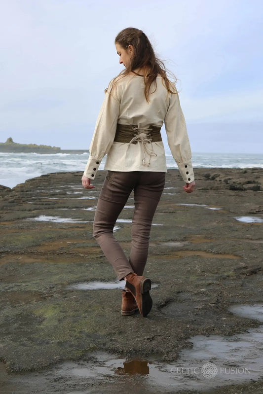 Celtic Fusion Design, Irish-designed folklore-inspired clothing created with a focus on sustainability, natural textures, and