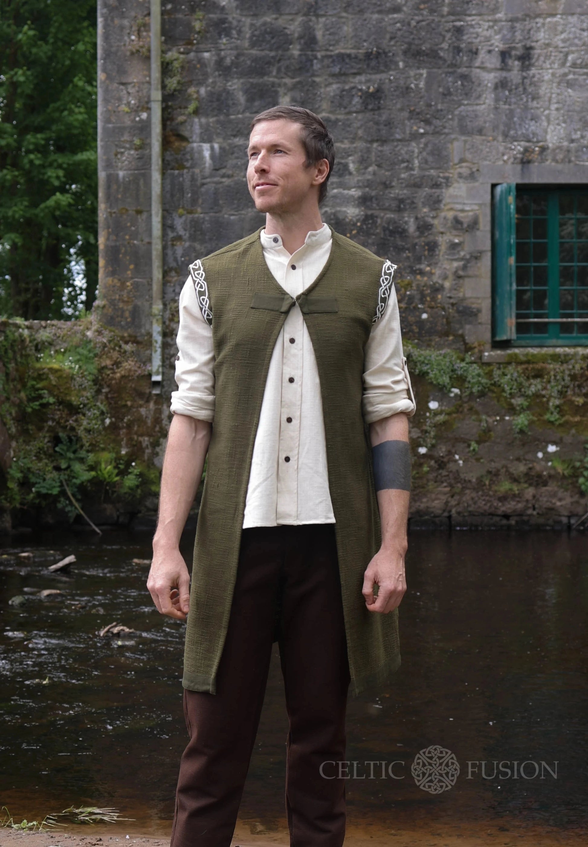 Celtic Fusion Design, Irish-designed folklore-inspired clothing created with a focus on sustainability, natural textures, and