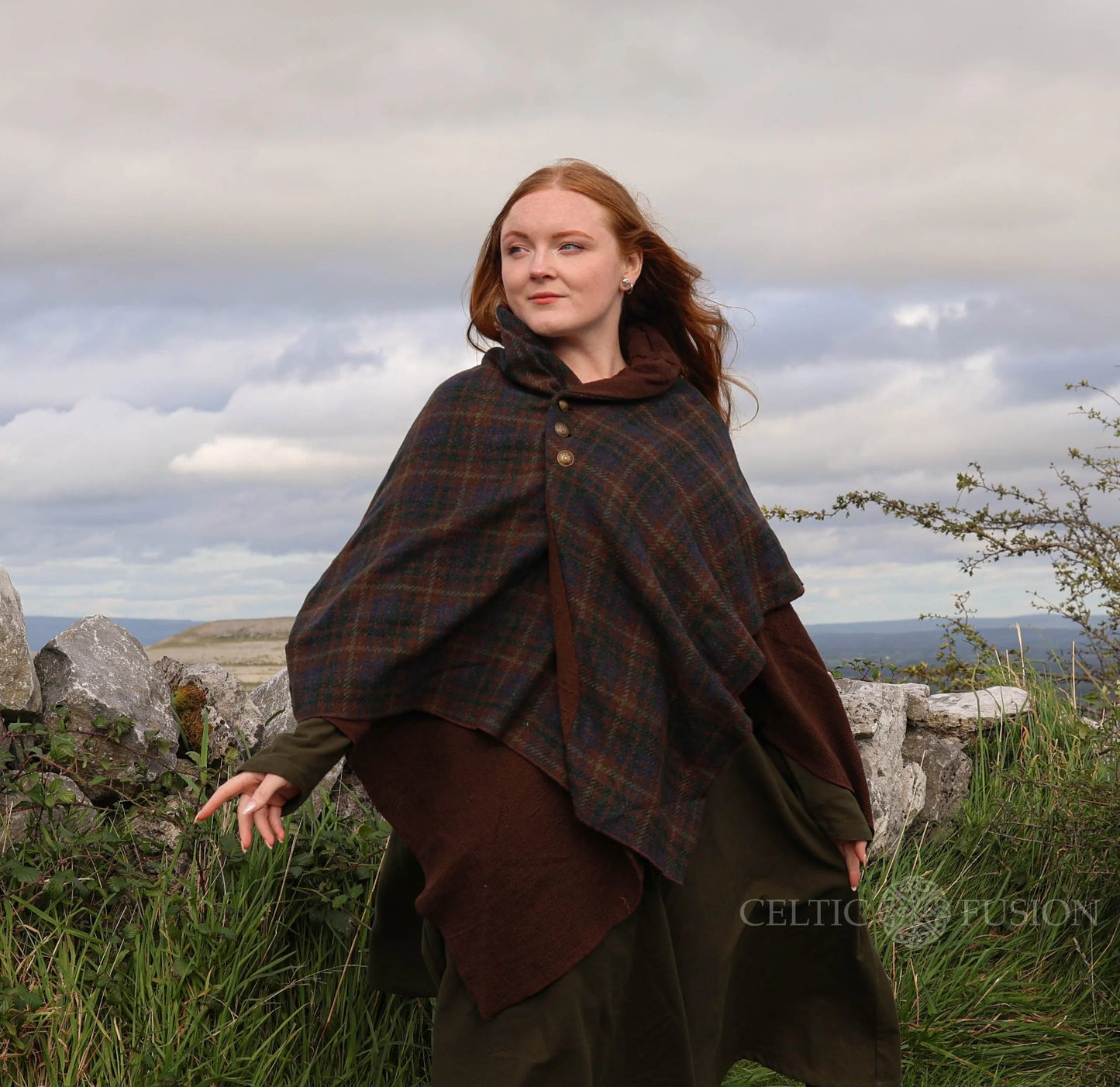 Celtic Fusion Design, Irish-designed folklore-inspired clothing created with a focus on sustainability, natural textures, and