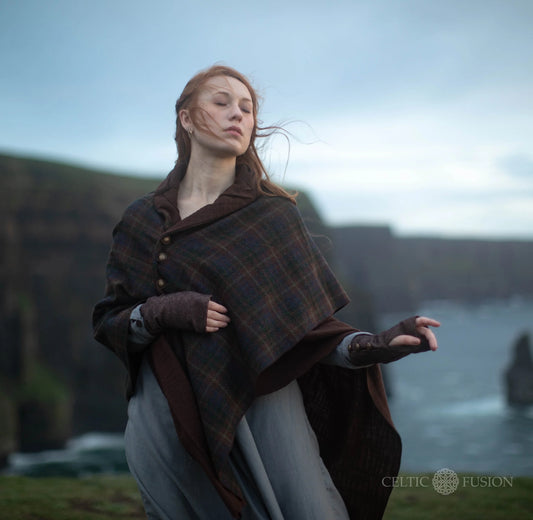 Celtic Fusion Design, Irish-designed folklore-inspired clothing created with a focus on sustainability, natural textures, and