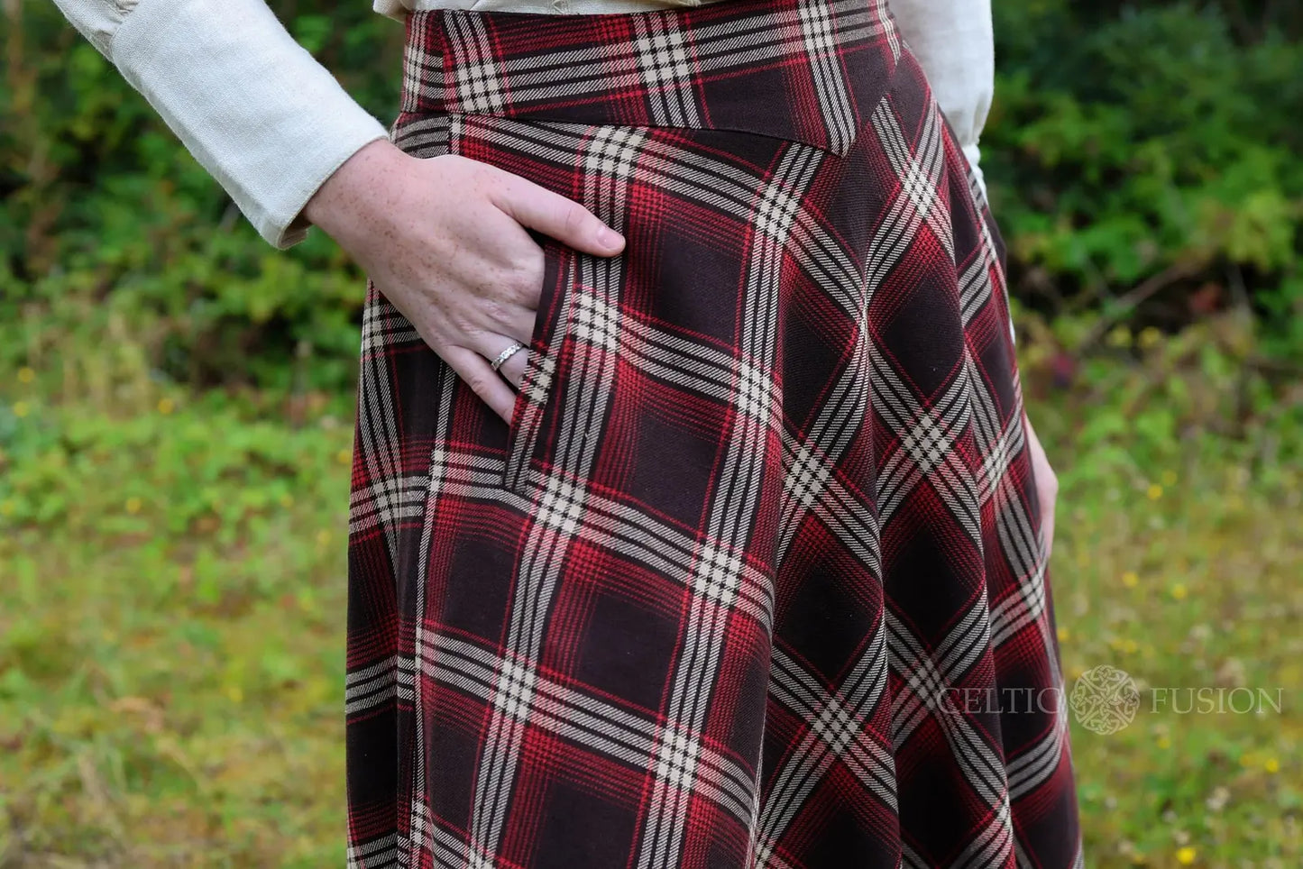 Celtic Fusion Design, Irish-designed folklore-inspired clothing created with a focus on sustainability, natural textures, and