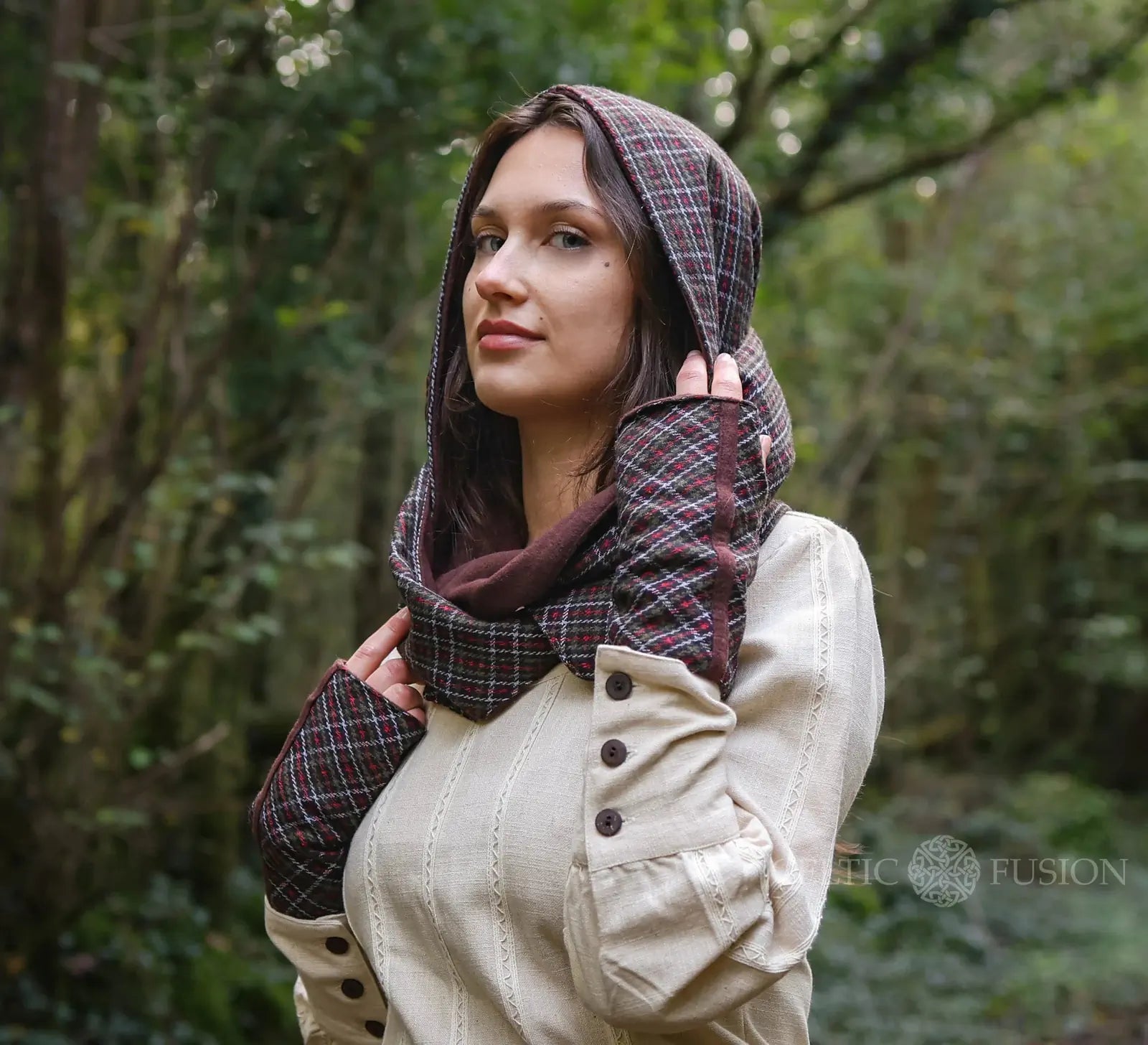 Celtic Fusion Design, Irish-designed folklore-inspired clothing created with a focus on sustainability, natural textures, and