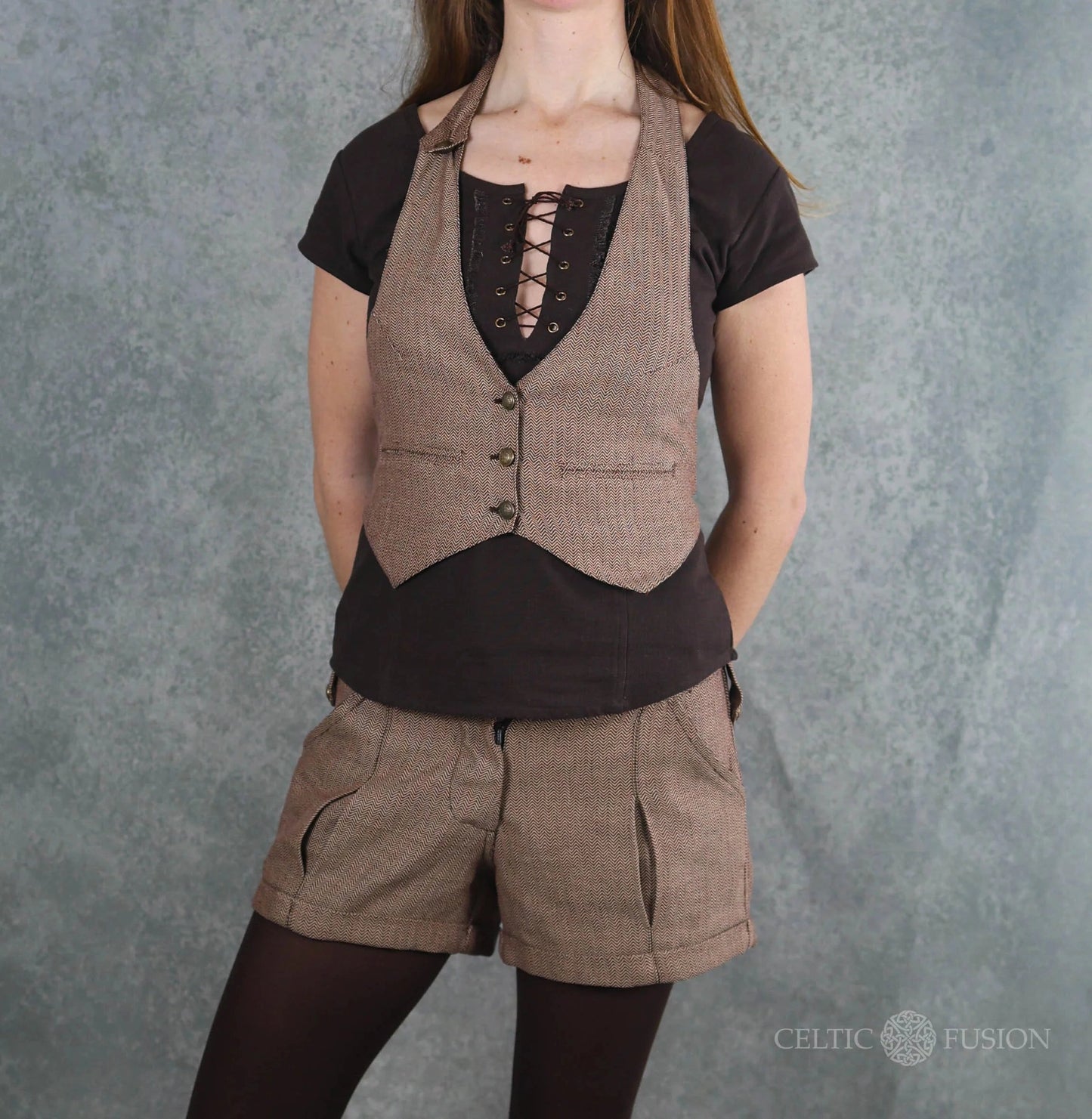 Celtic Fusion Design, Irish-designed folklore-inspired clothing created with a focus on sustainability, natural textures, and
