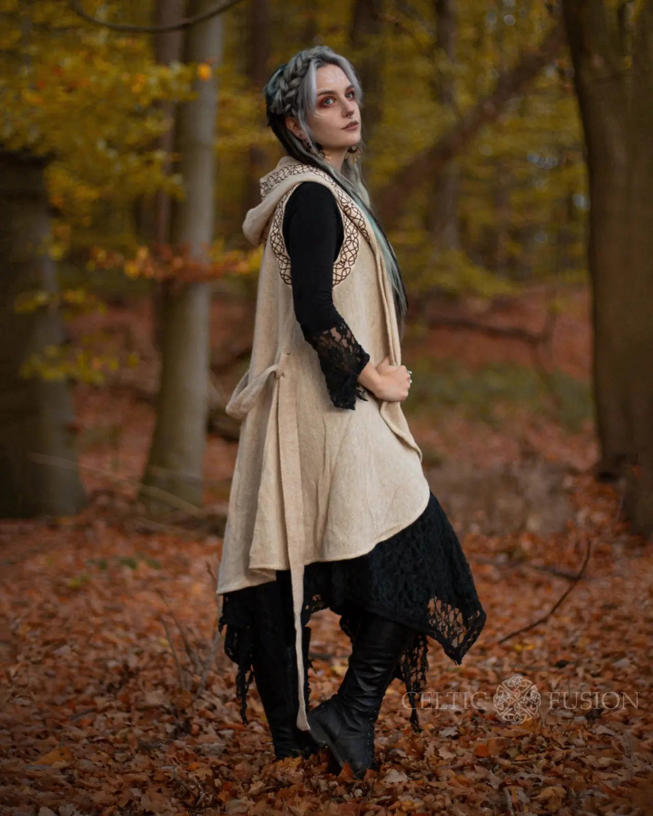 Celtic Fusion Design, Irish-designed folklore-inspired clothing created with a focus on sustainability, natural textures, and