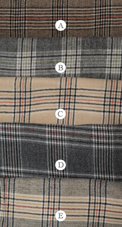 soft plaid scarf for all seasons by Celltic Fusion