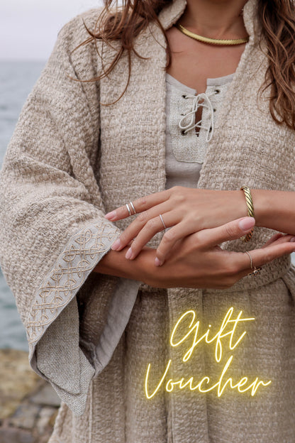 Celtic Fusion Design, Irish-designed folklore-inspired clothing created with a focus on sustainability, natural textures, and