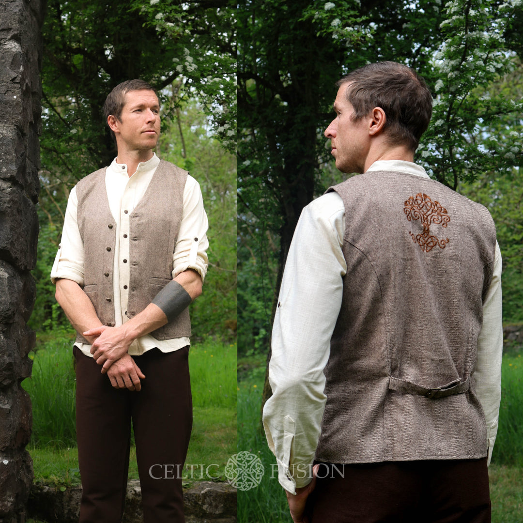 Celtic Fusion Design, Irish-designed folklore-inspired clothing created with a focus on sustainability, natural textures, and