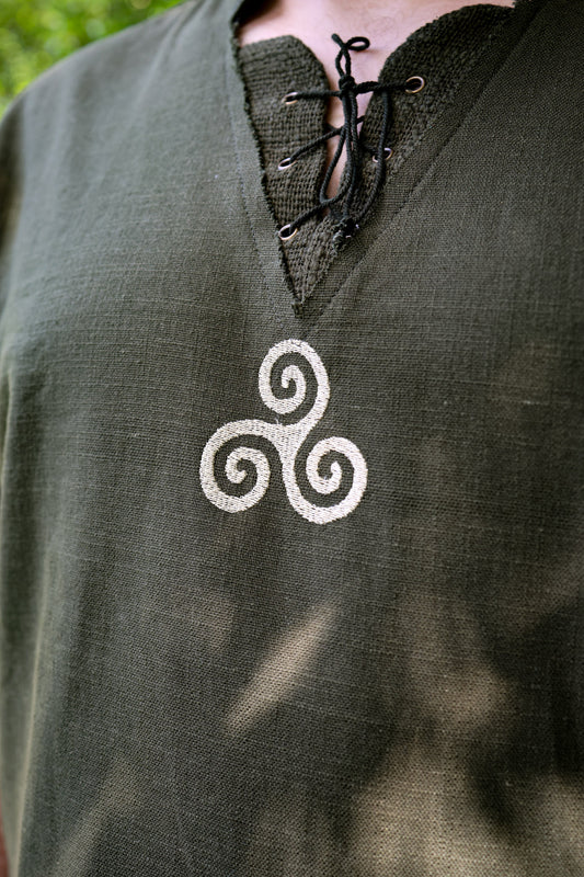 Triskele Tunic Celtic Shirt