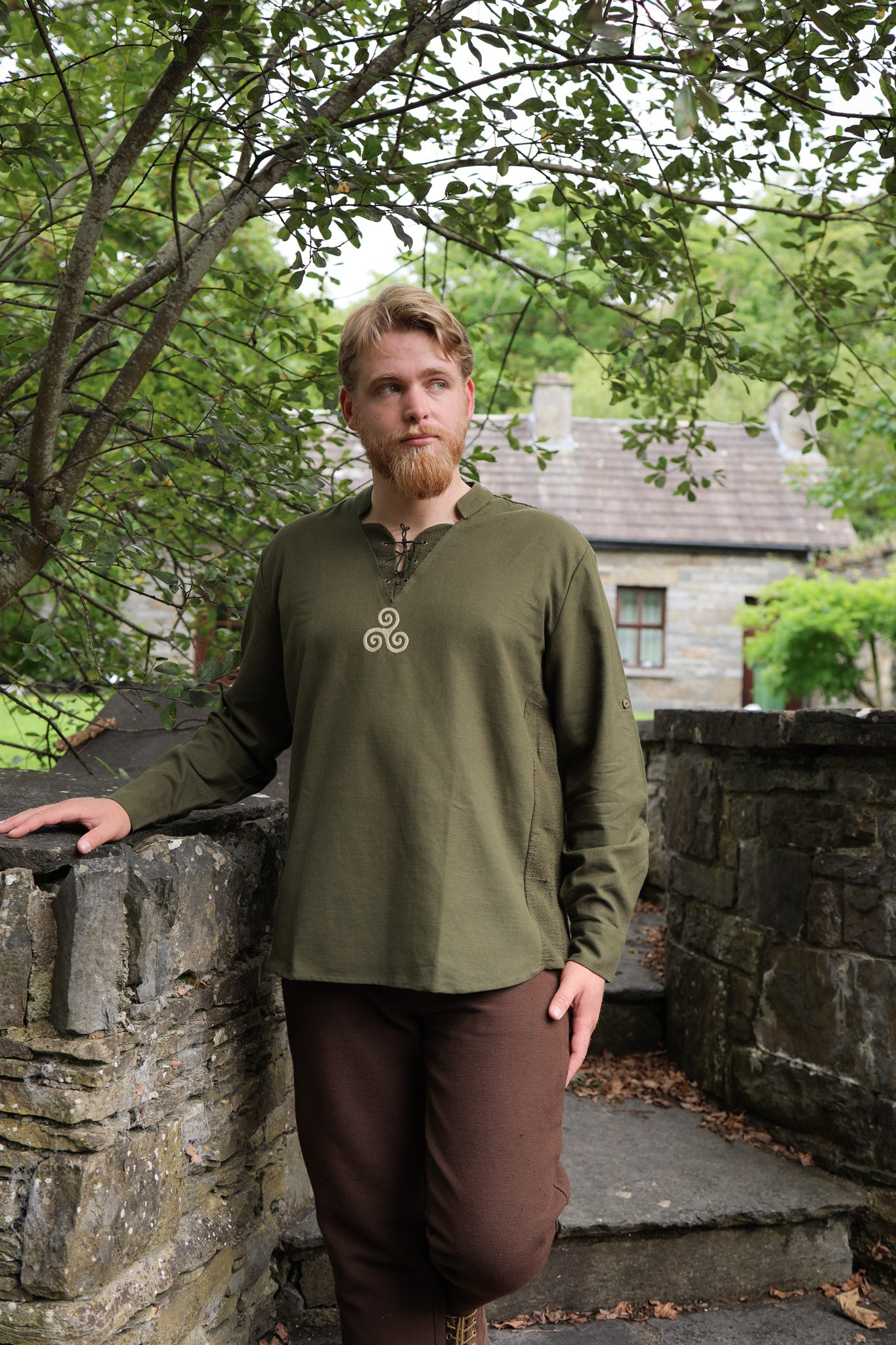 Triskele Tunic Celtic Shirt