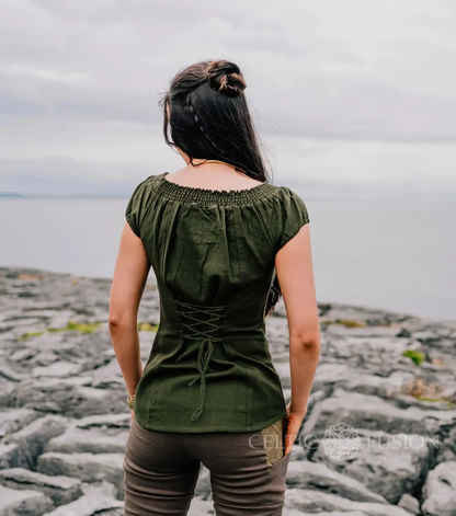 Celtic Fusion Design, Irish-designed folklore-inspired clothing created with a focus on sustainability, natural textures, and