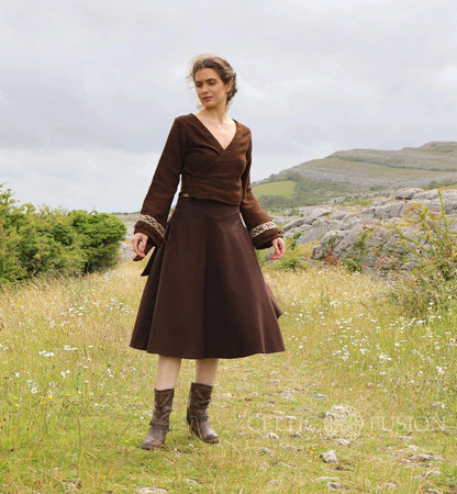 Celtic Fusion Design, Irish-designed folklore-inspired clothing created with a focus on sustainability, natural textures, and
