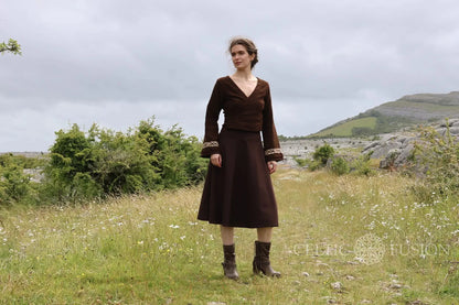 Celtic Fusion Design, Irish-designed folklore-inspired clothing created with a focus on sustainability, natural textures, and