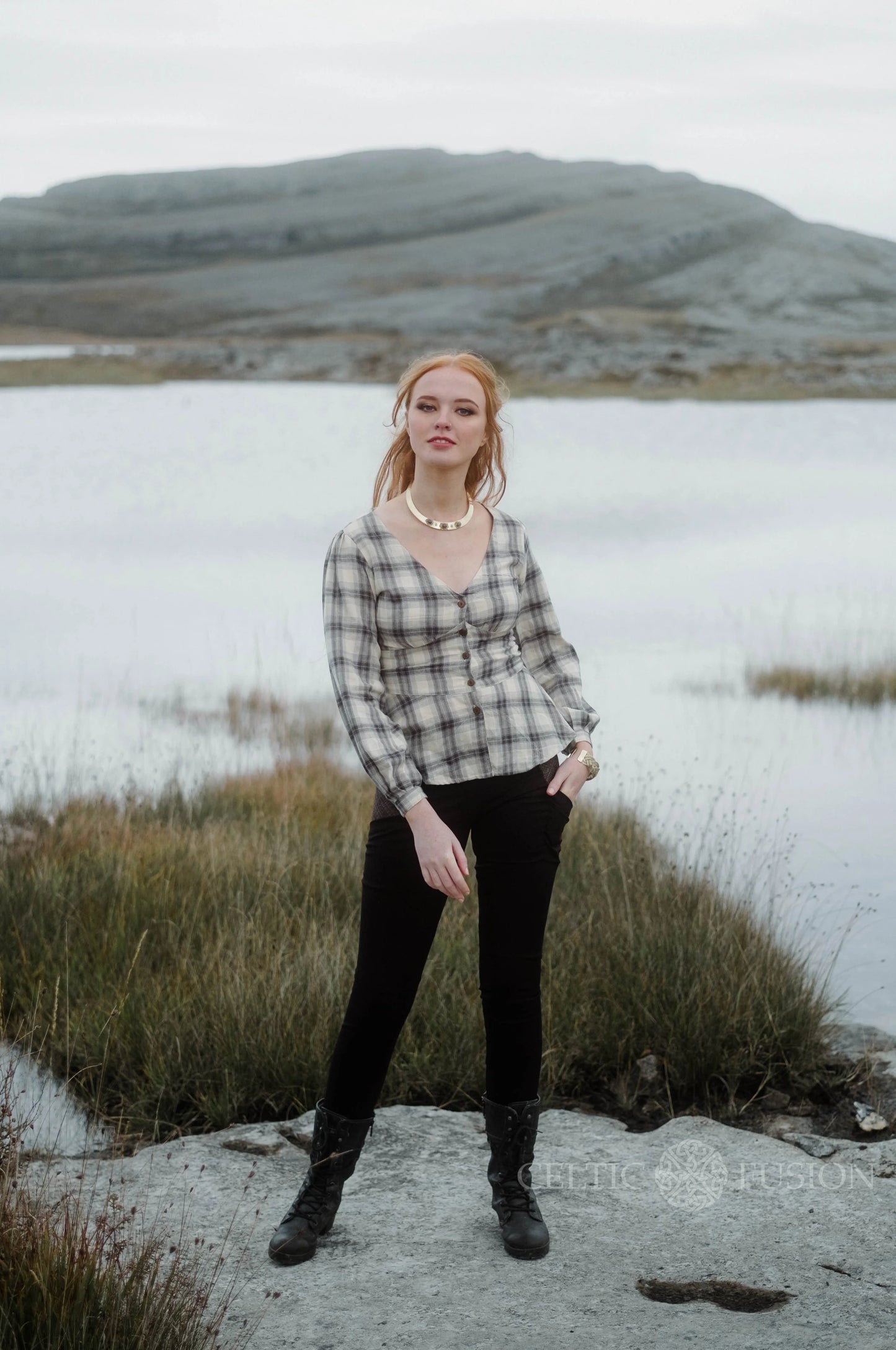 Celtic Fusion Design, Irish-designed folklore-inspired clothing created with a focus on sustainability, natural textures, and
