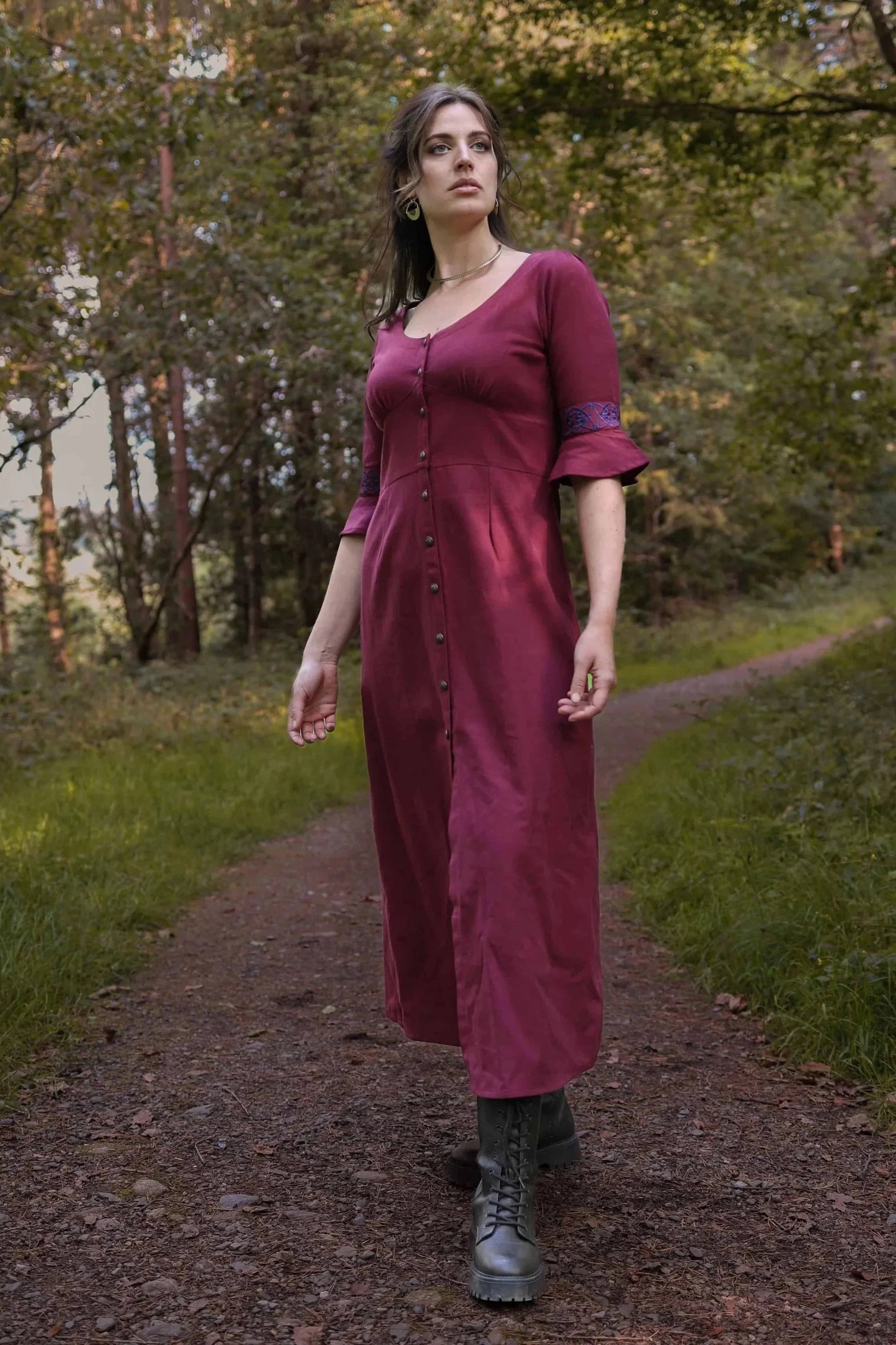 Celtic Fusion Design, Irish-designed folklore-inspired clothing created with a focus on sustainability, natural textures, and
