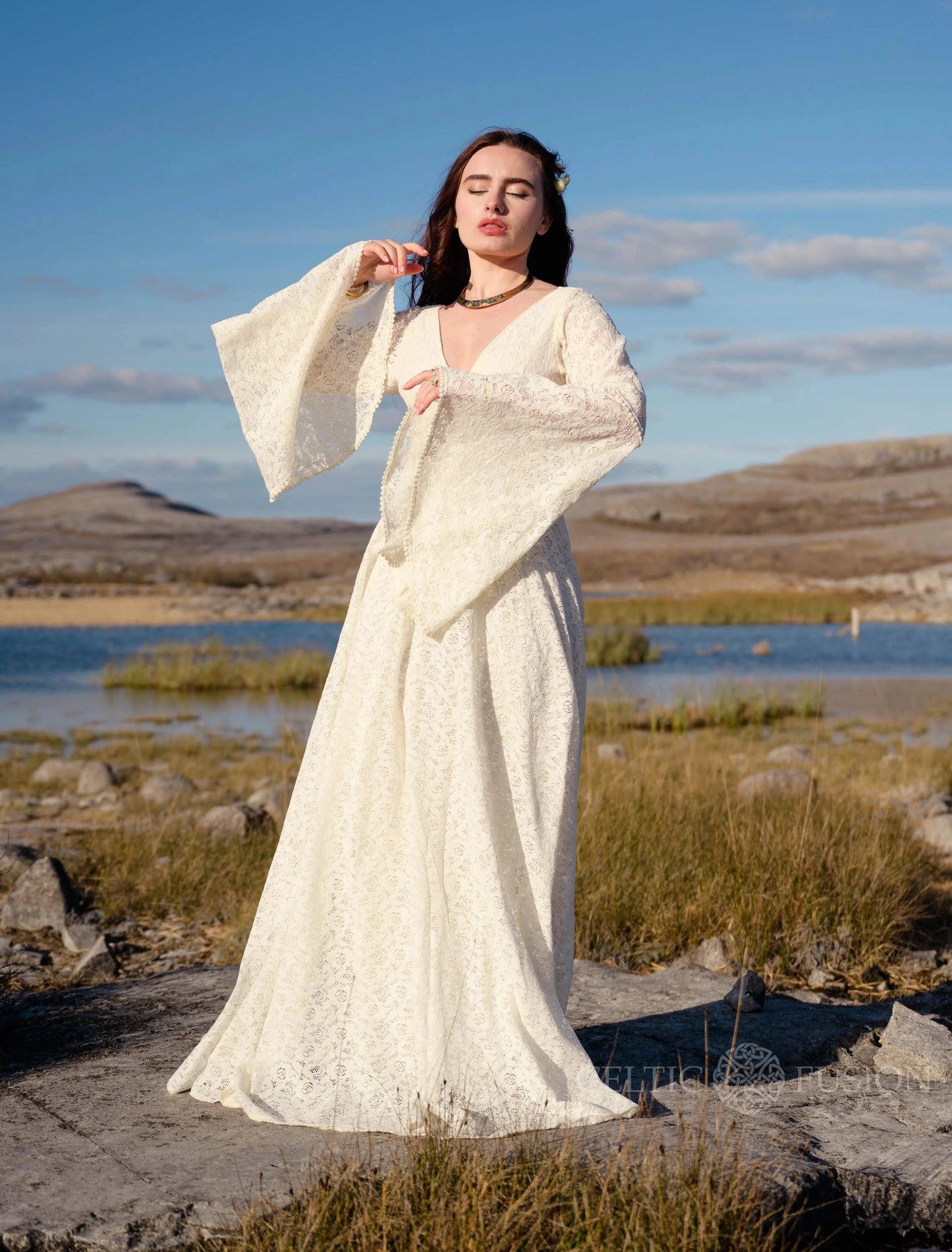 Celtic Fusion Design, Irish-designed folklore-inspired clothing created with a focus on sustainability, natural textures, and