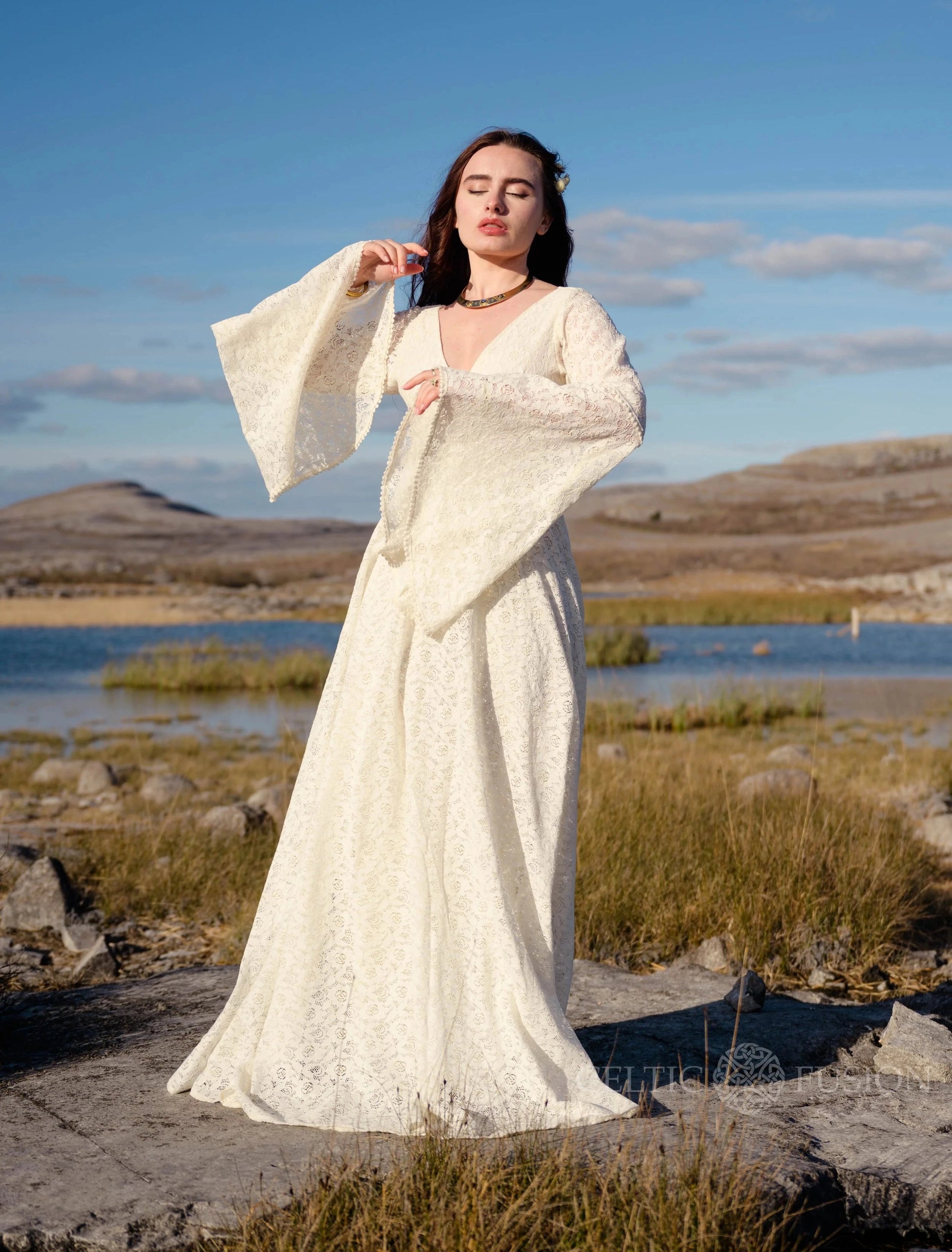 Celtic Fusion Design, Irish-designed folklore-inspired clothing created with a focus on sustainability, natural textures, and