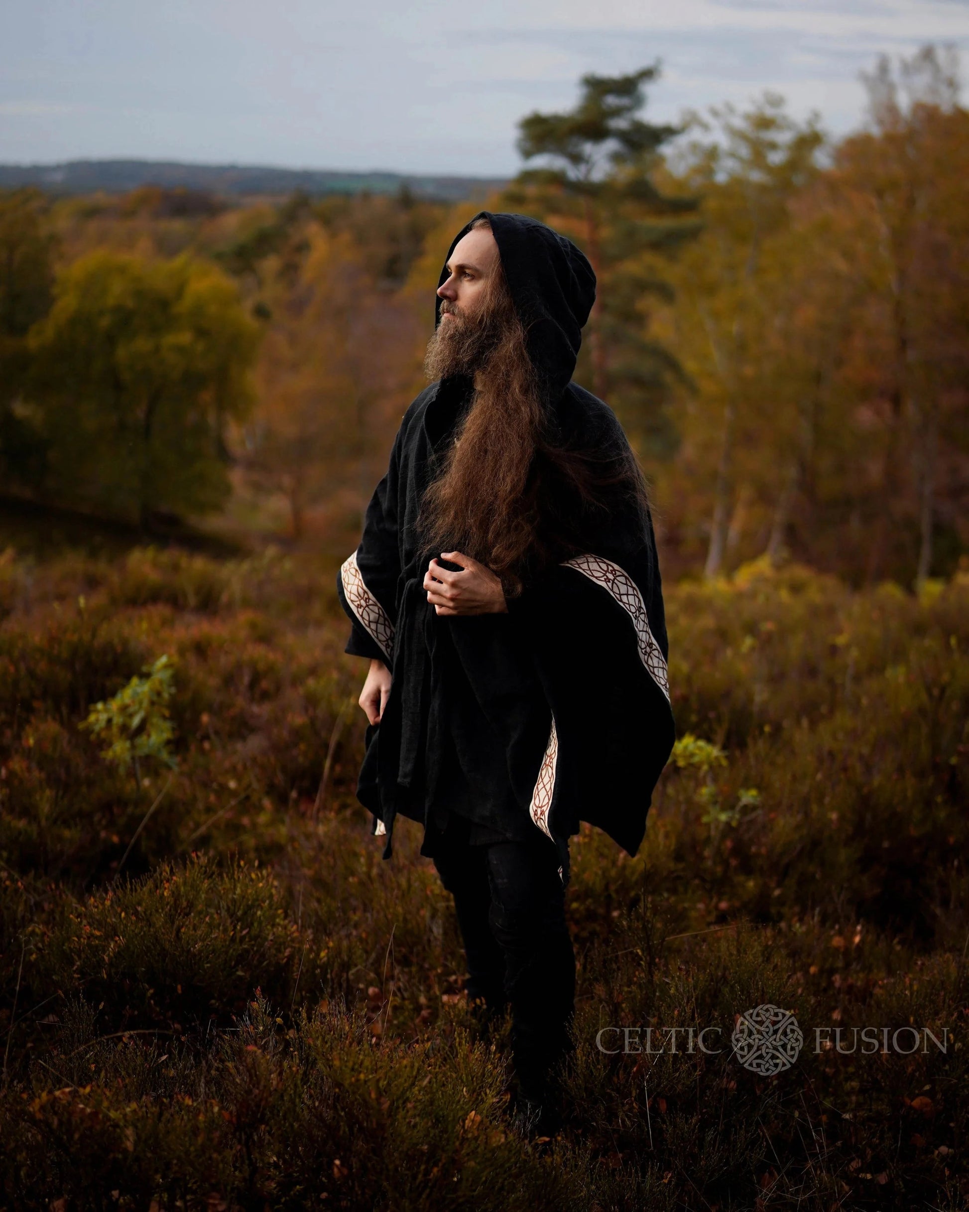 Celtic Fusion Design, Irish-designed folklore-inspired clothing created with a focus on sustainability, natural textures, and