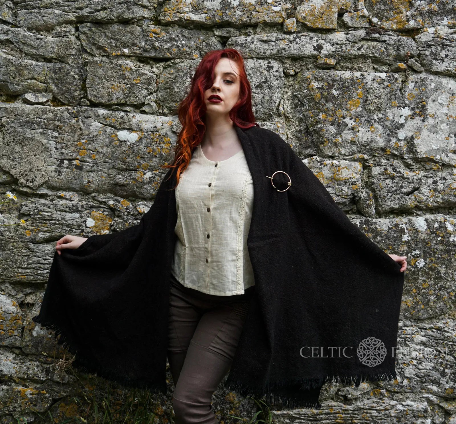 Celtic Fusion Design, Irish-designed folklore-inspired clothing created with a focus on sustainability, natural textures, and