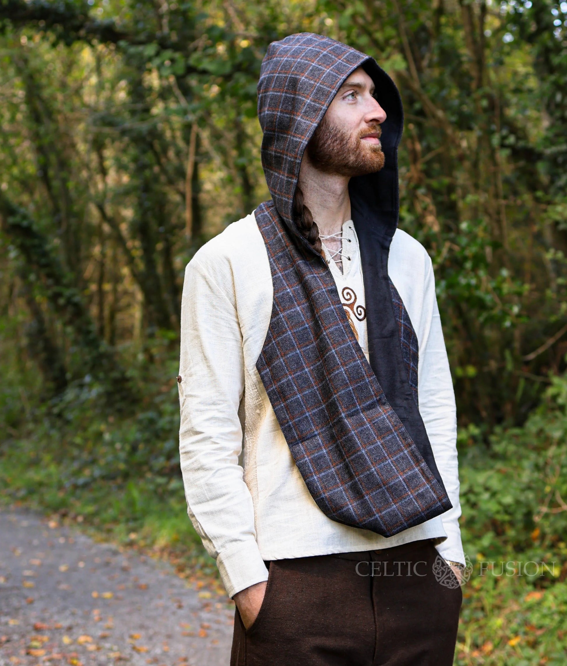 Celtic Fusion Design, Irish-designed folklore-inspired clothing created with a focus on sustainability, natural textures, and