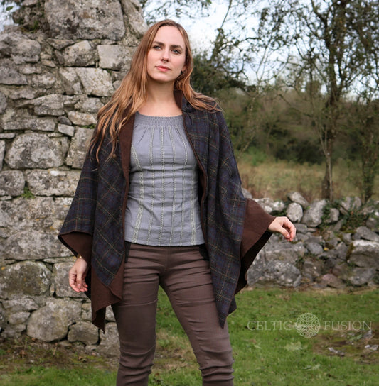Celtic Fusion Design, Irish-designed folklore-inspired clothing created with a focus on sustainability, natural textures, and