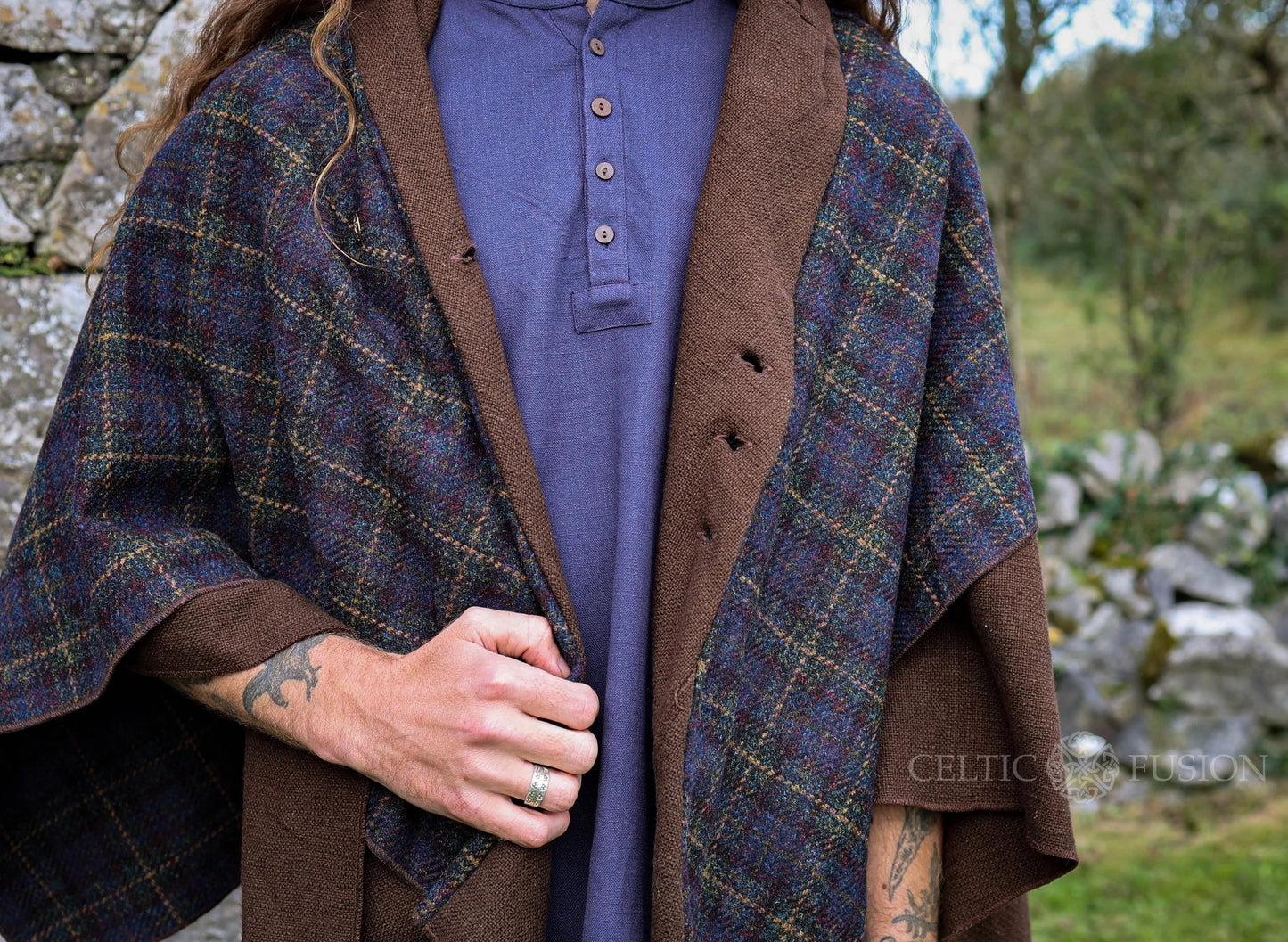 Celtic Fusion Design, Irish-designed folklore-inspired clothing created with a focus on sustainability, natural textures, and