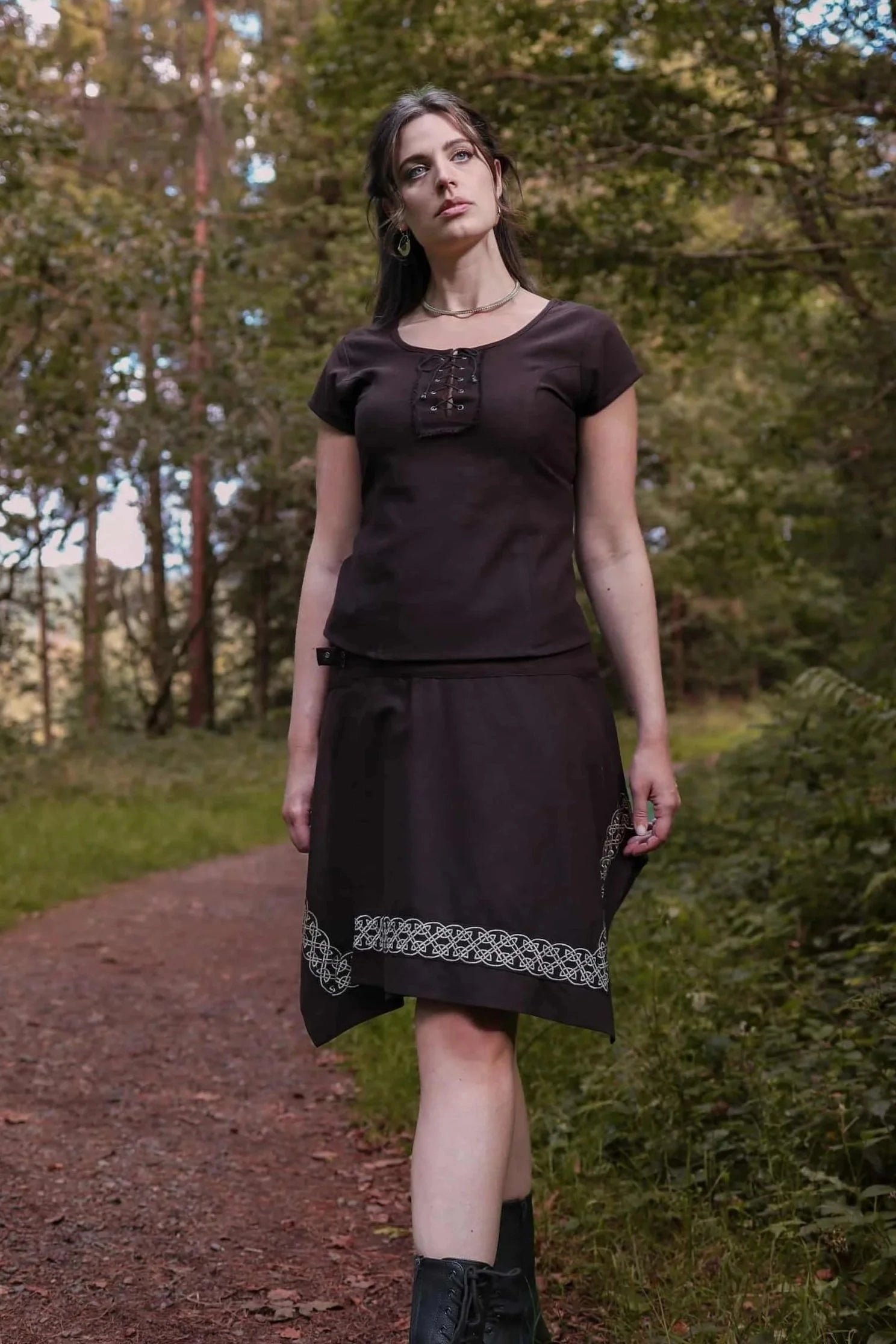 Celtic Fusion Design, Irish-designed folklore-inspired clothing created with a focus on sustainability, natural textures, and