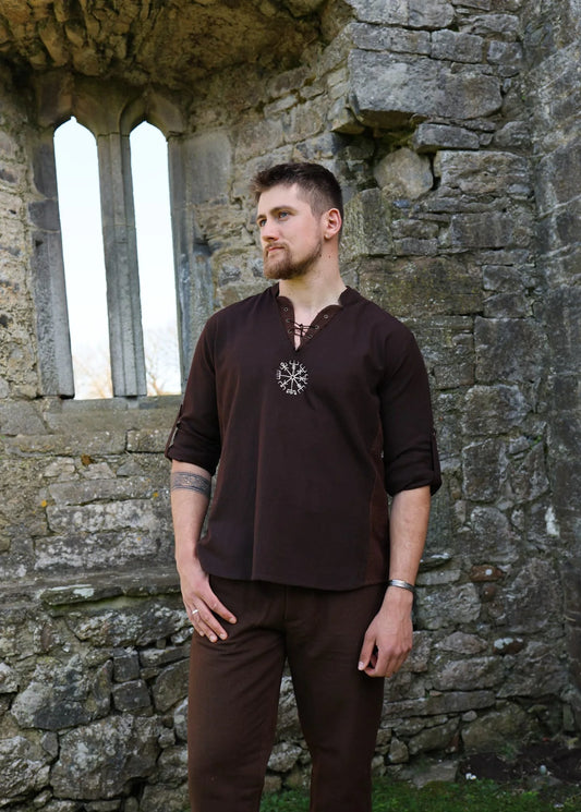 Celtic Fusion Design, Irish-designed folklore-inspired clothing created with a focus on sustainability, natural textures, and