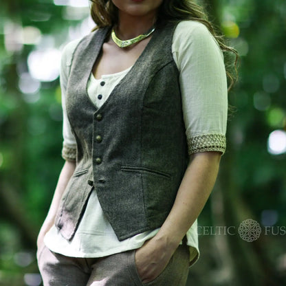Celtic Fusion Design, Irish-designed folklore-inspired clothing created with a focus on sustainability, natural textures, and