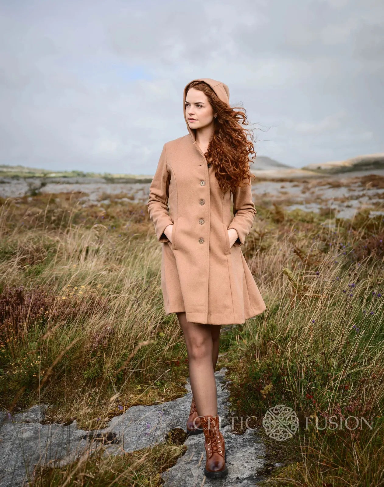 Celtic Fusion Design, Irish-designed folklore-inspired clothing created with a focus on sustainability, natural textures, and