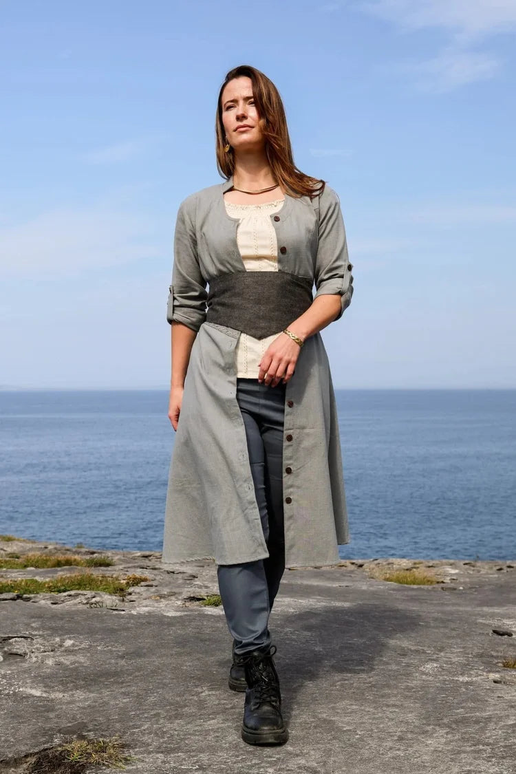 Celtic Fusion Design, Irish-designed folklore-inspired clothing created with a focus on sustainability, natural textures, and