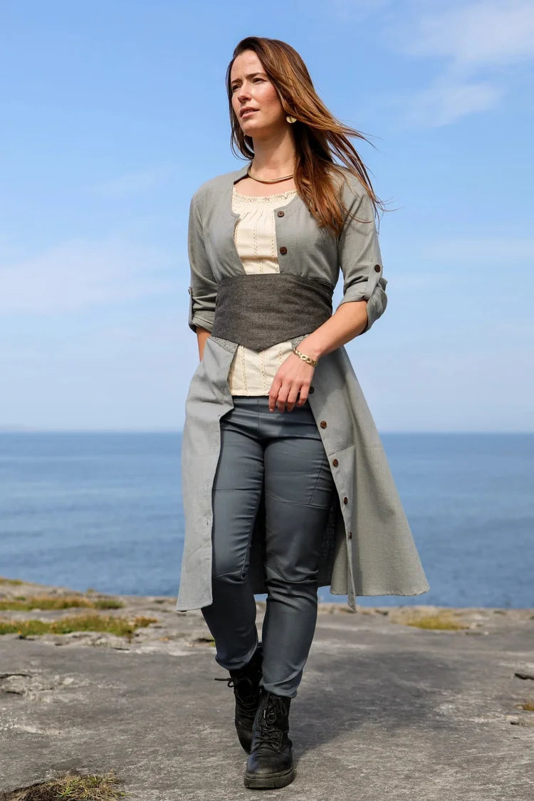 Celtic Fusion Design, Irish-designed folklore-inspired clothing created with a focus on sustainability, natural textures, and
