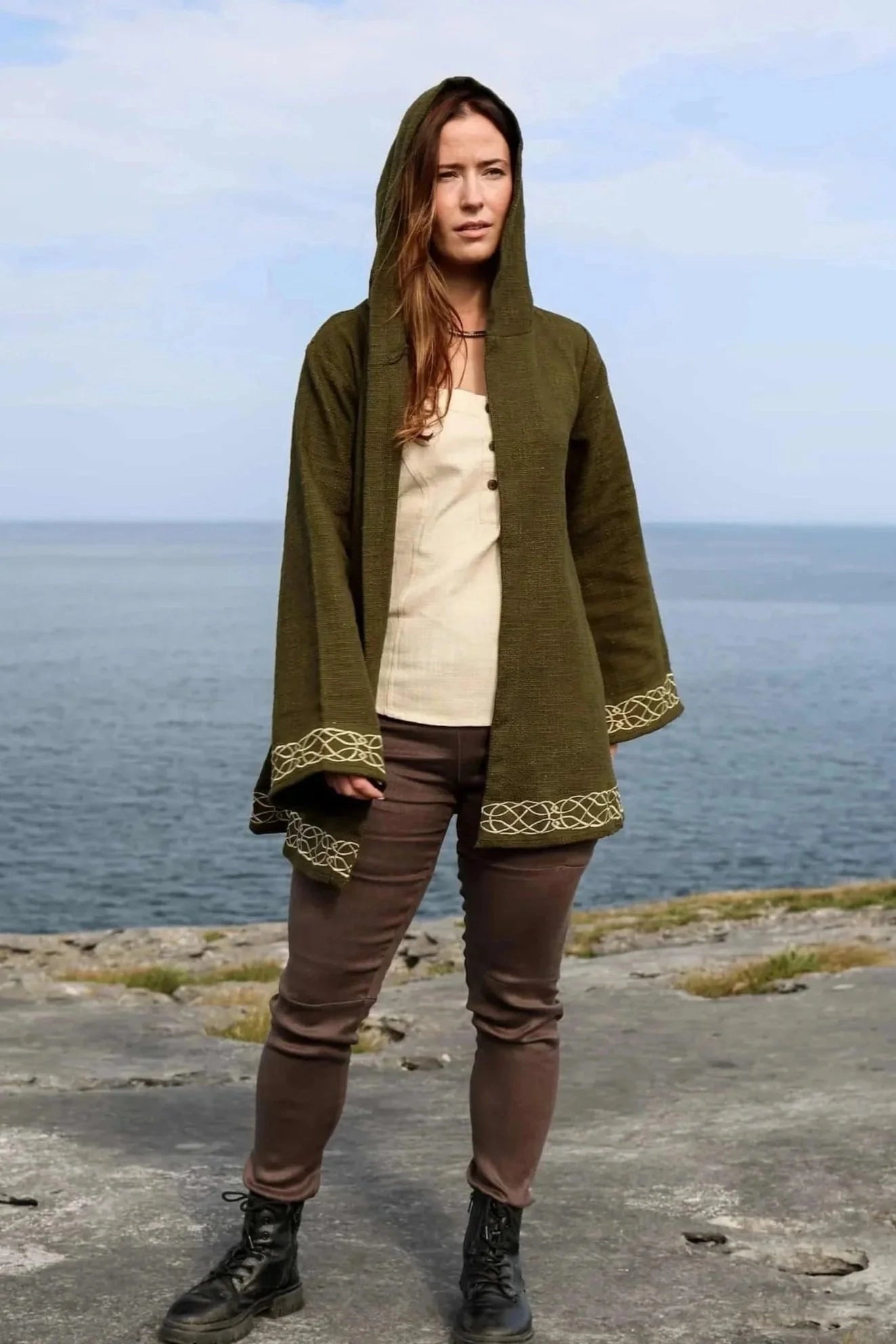 Celtic Fusion Design, Irish-designed folklore-inspired clothing created with a focus on sustainability, natural textures, and