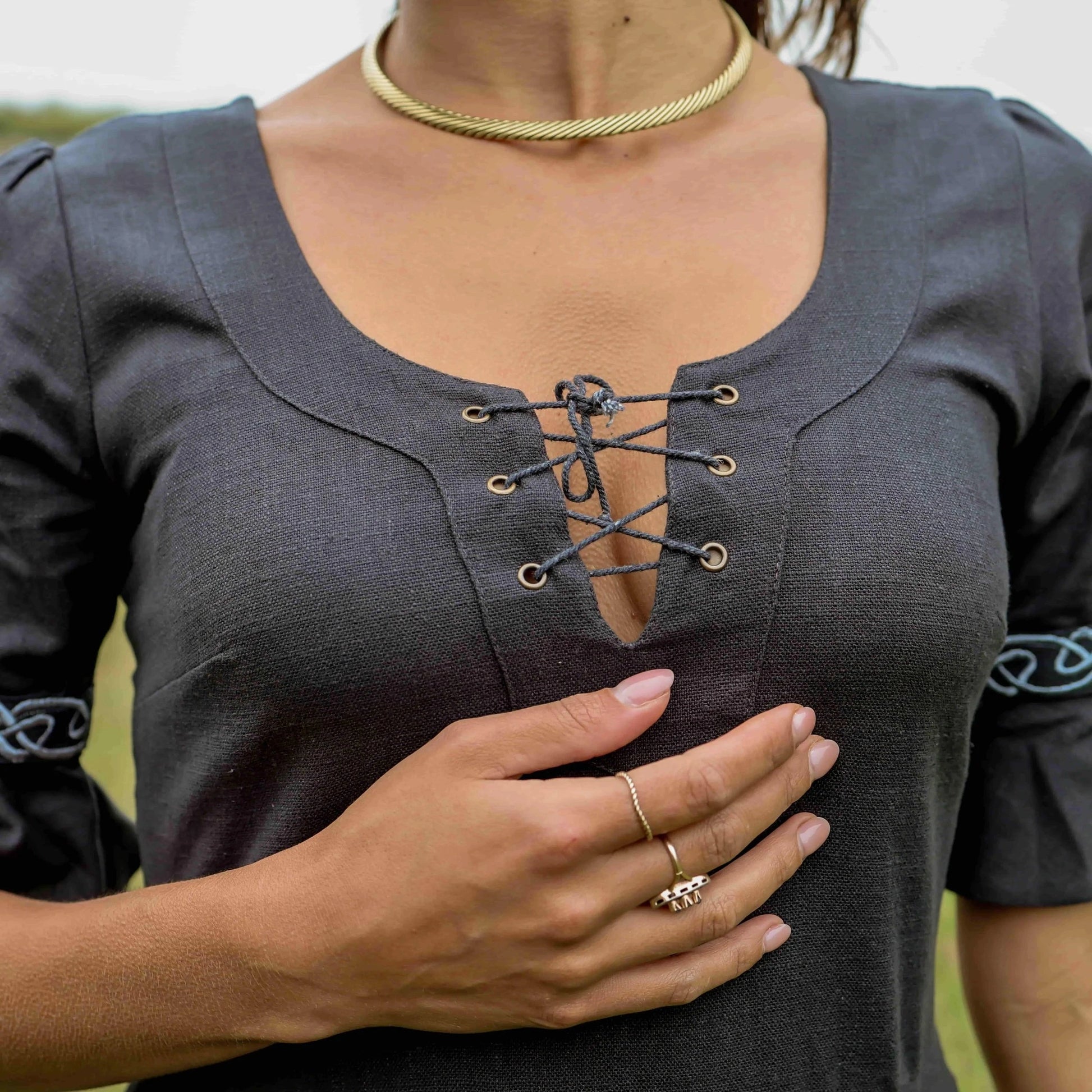 Celtic Fusion Design, Irish-designed folklore-inspired clothing created with a focus on sustainability, natural textures, and