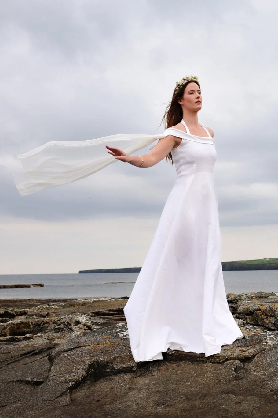 Claddagh Wedding Dress XL