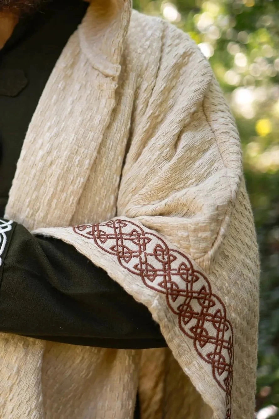 Celtic Fusion Design, Irish-designed folklore-inspired clothing created with a focus on sustainability, natural textures, and