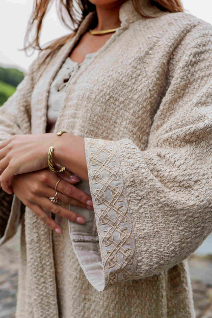 Celtic Fusion Design, Irish-designed folklore-inspired clothing created with a focus on sustainability, natural textures, and