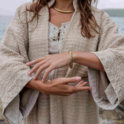 Celtic Fusion Design, Irish-designed folklore-inspired clothing created with a focus on sustainability, natural textures, and
