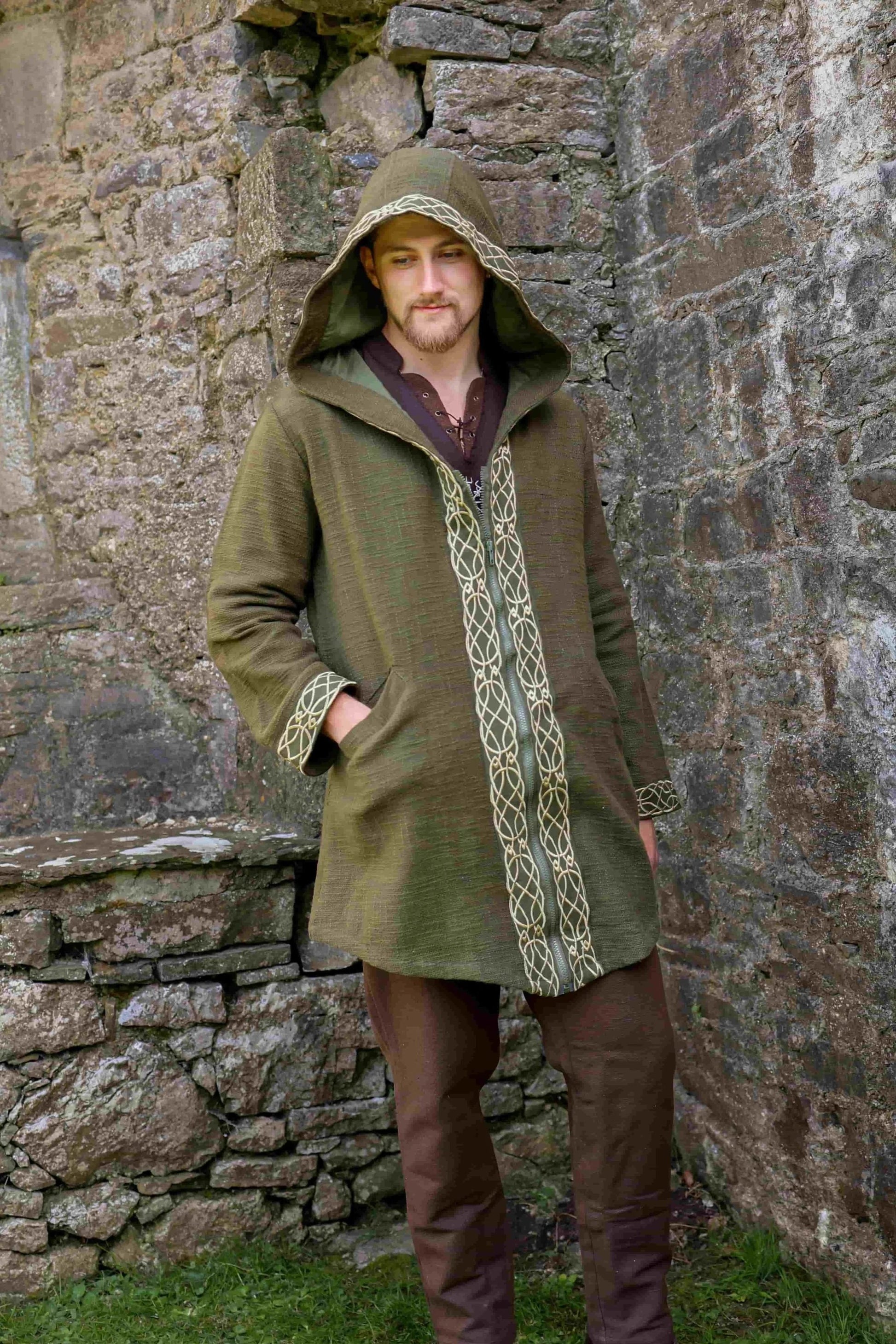 Celtic Fusion Design, Irish-designed folklore-inspired clothing created with a focus on sustainability, natural textures, and