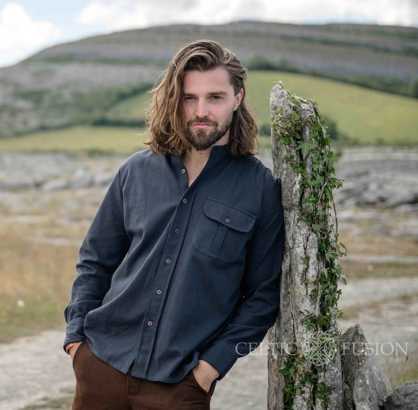 Celtic Fusion Design, Irish-designed folklore-inspired clothing created with a focus on sustainability, natural textures, and