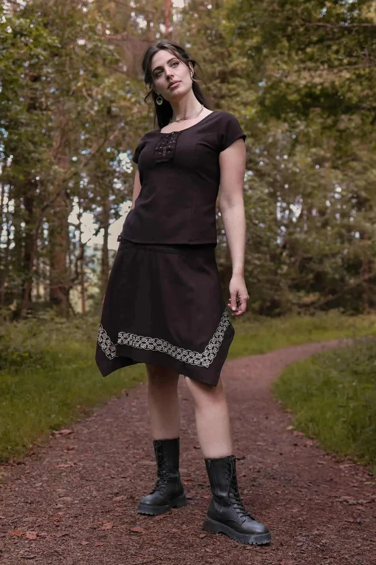 Celtic Fusion Design, Irish-designed folklore-inspired clothing created with a focus on sustainability, natural textures, and