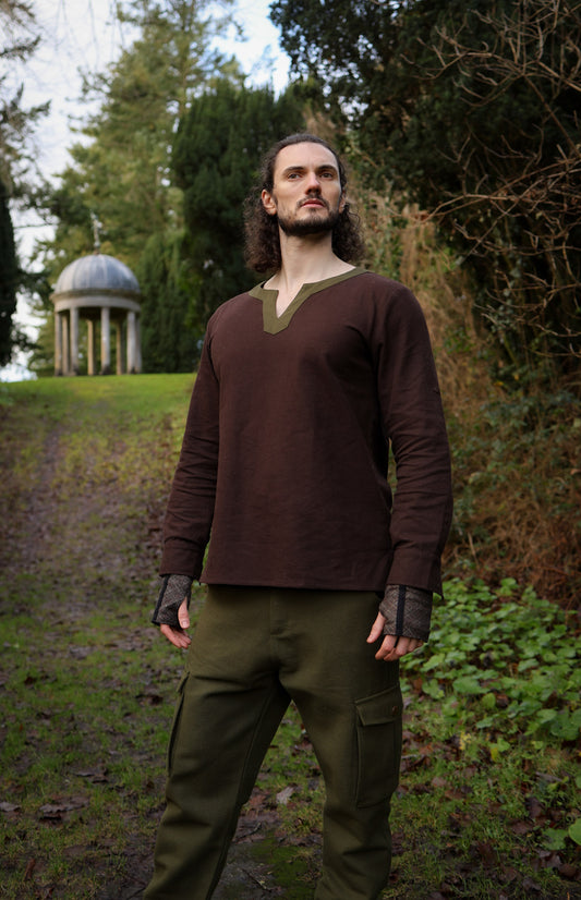Celtic Fusion Design, Irish-designed folklore-inspired clothing created with a focus on sustainability, natural textures, and