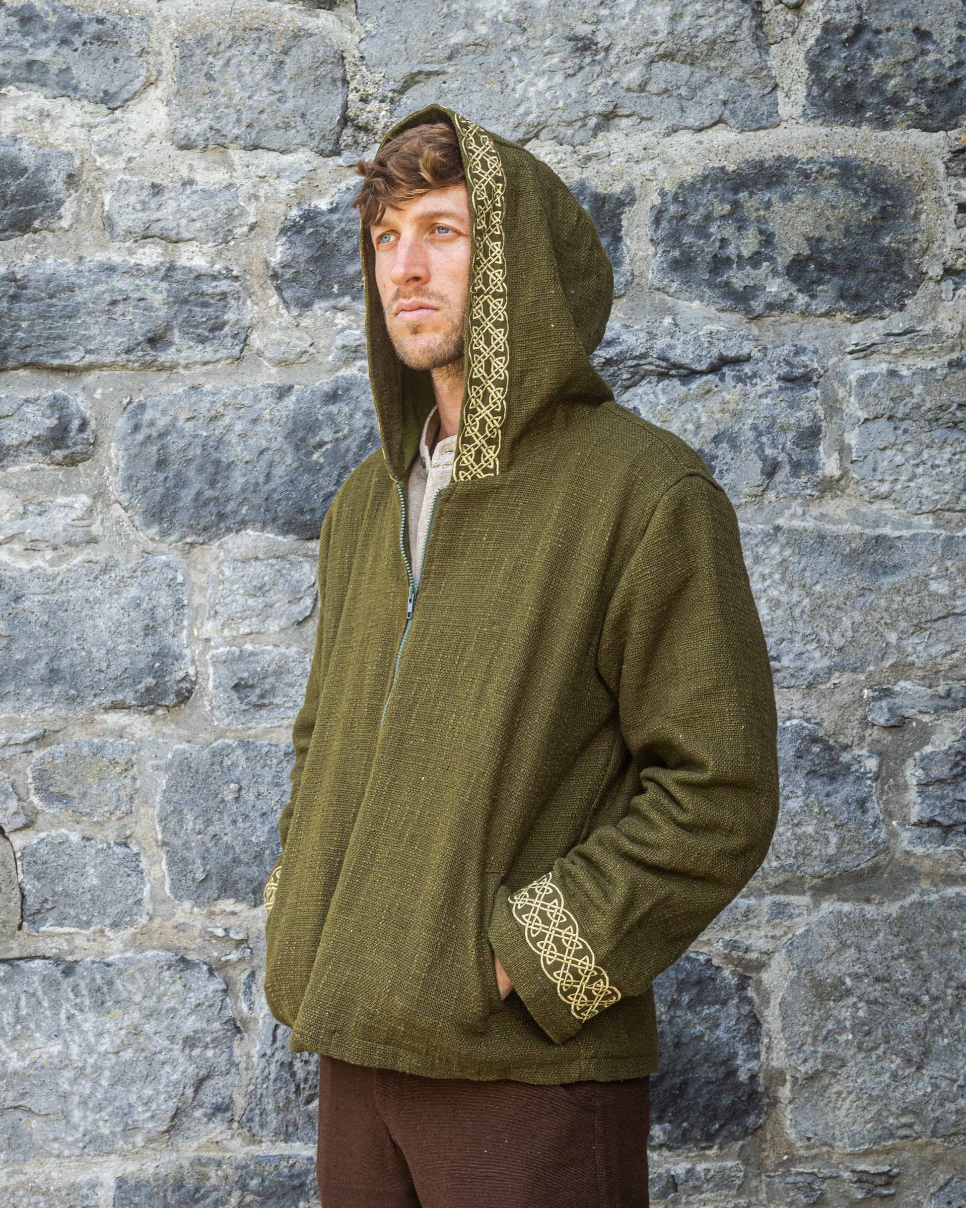 Celtic Fusion Design, Irish-designed folklore-inspired clothing created with a focus on sustainability, natural textures, and
