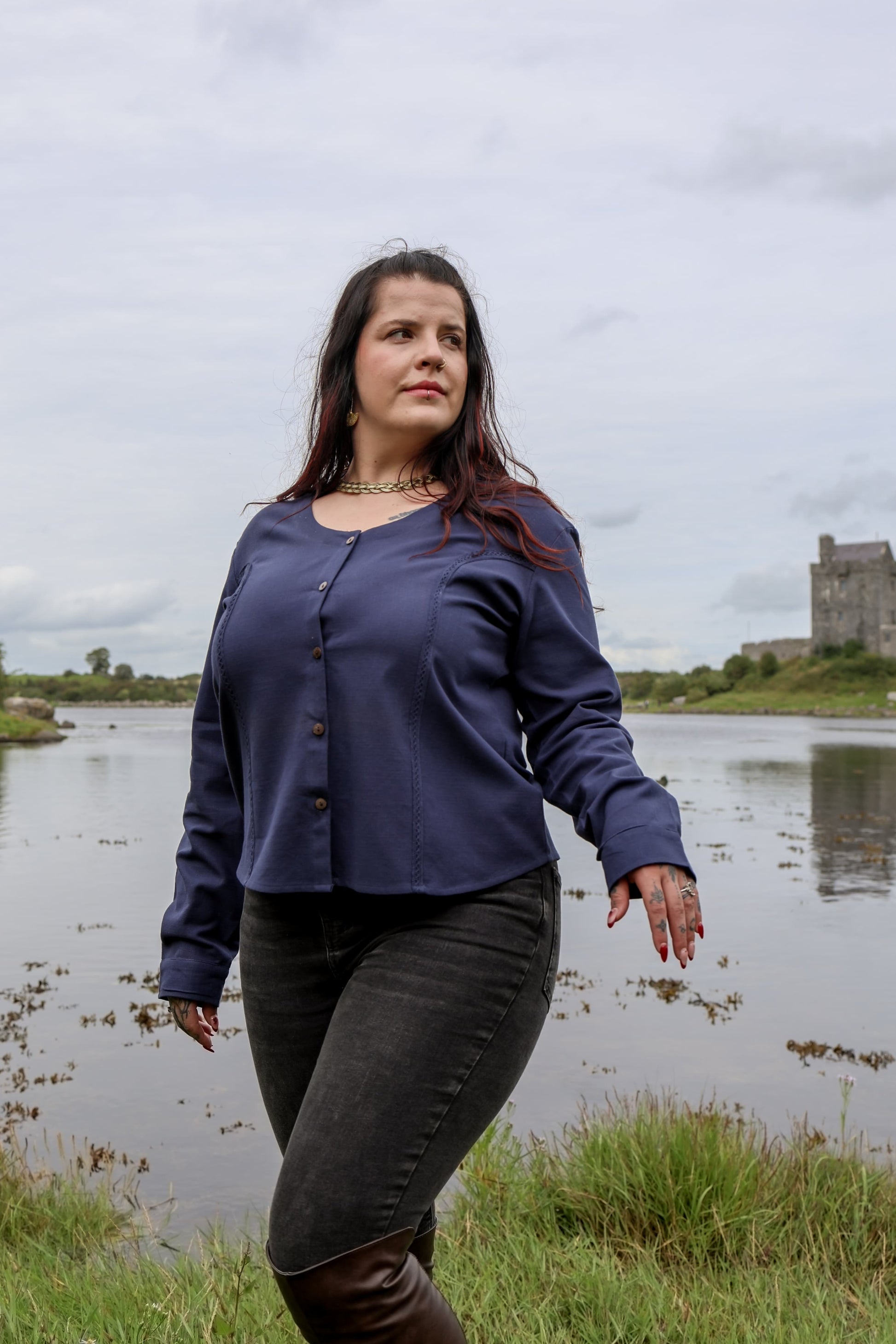 Celtic Fusion Design, Irish-designed folklore-inspired clothing created with a focus on sustainability, natural textures