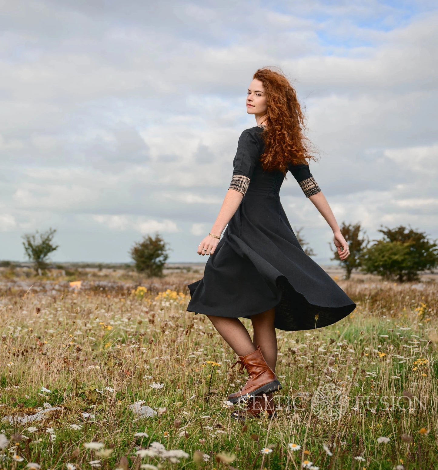 Celtic Fusion Design, Irish-designed folklore-inspired clothing created with a focus on sustainability, natural textures, and