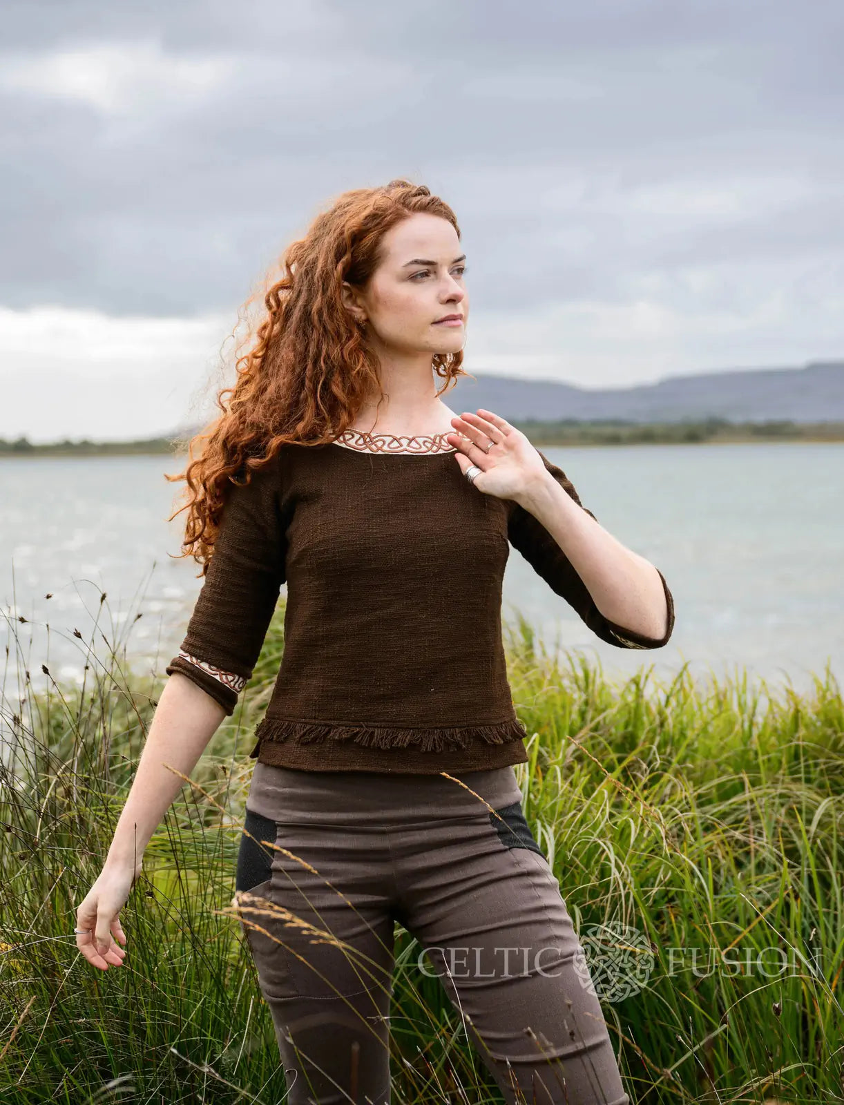 Celtic Fusion Design, Irish-designed folklore-inspired clothing created with a focus on sustainability, natural textures, and