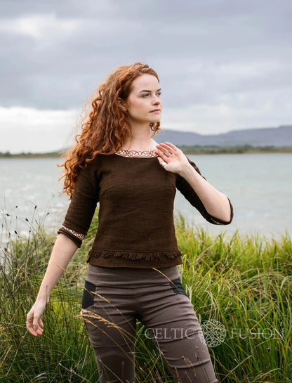 Celtic Fusion Design, Irish-designed folklore-inspired clothing created with a focus on sustainability, natural textures, and